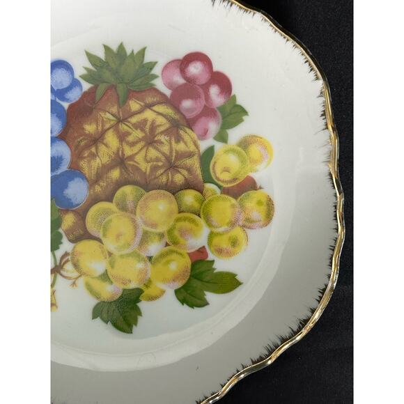 Korean Hand Painted Fruit Design Decorative Plate 7.25" - Picture 5 of 9
